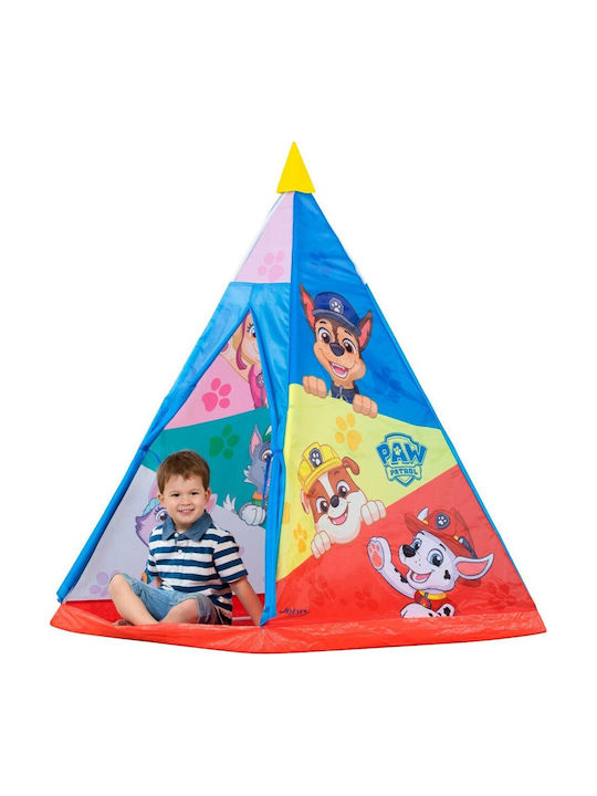John Kids Indian Teepee Play Tent Paw Patrol for 3+ years Blue