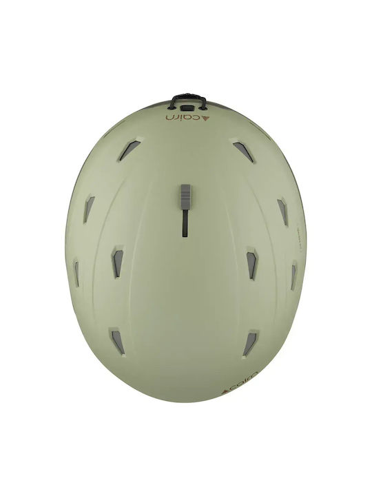 Cairn Xplorer Ανδρικό Κράνος για Σκι & Snowboard σε Πράσινο Χρώμα