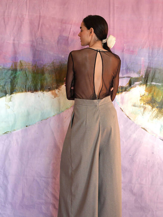 Madame Shou Shou Ολόσωμη Φόρμα Grey