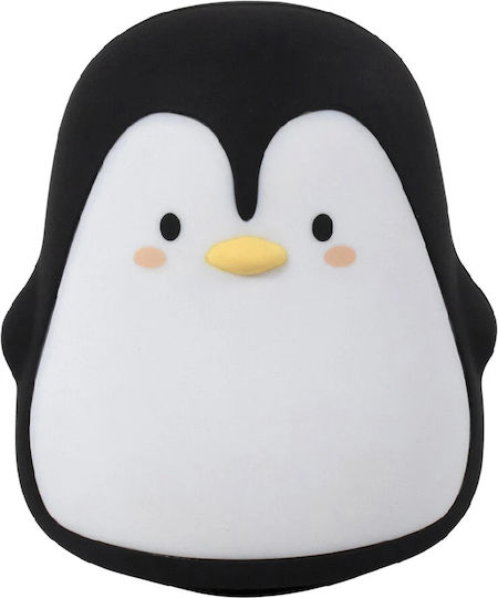 Filibabba Φωτάκι Νυκτός LED Penguin Πολύχρωμo
