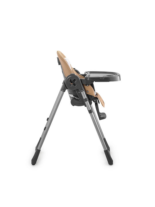 ONINO Onino MEAL.me Foldable Highchair with Plastic Frame & Plastic Seat Latte Beige