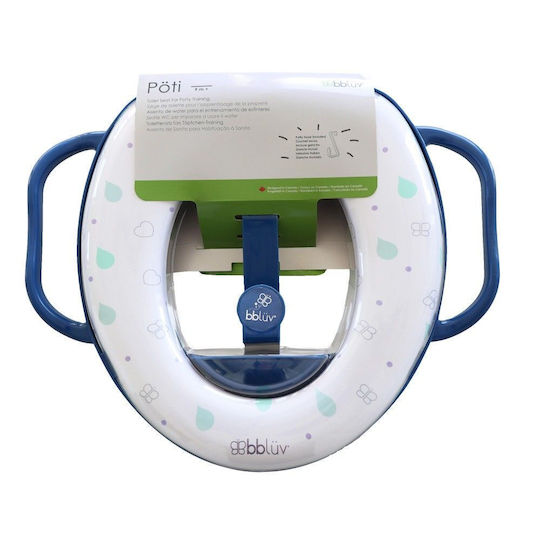 Bbluv Poti Toddler Toilet Seat Beige with Handles & Removable Cushion