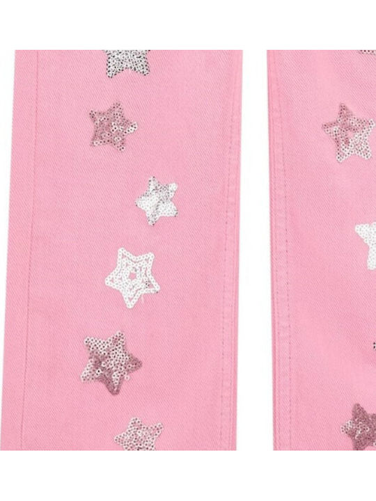 Kids' Denim Pants Pink Jeans