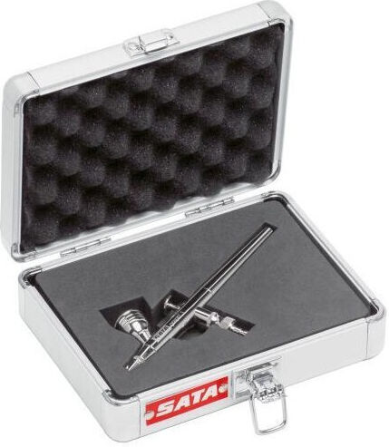 Sata Αερογράφος 1-Starter mit Behälter 7ml Μπεκ 0.25mm Druck 4bar
