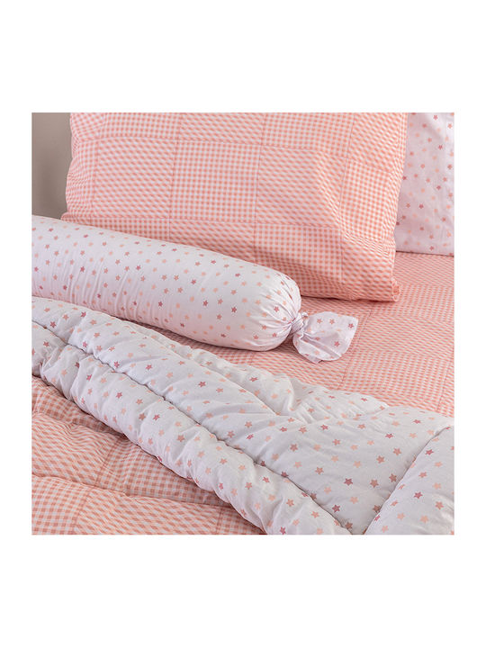 Palamaiki Kids Cotton Pillowcase Set 52x72cm Pink