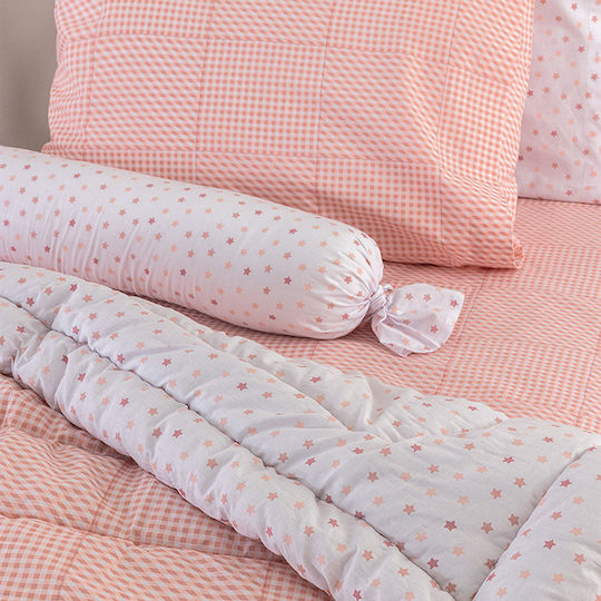 Palamaiki Kids Cotton Pillowcase Set 52x72cm Pink