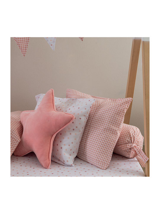 Palamaiki Kids Cotton Pillowcase Set 52x72cm Pink