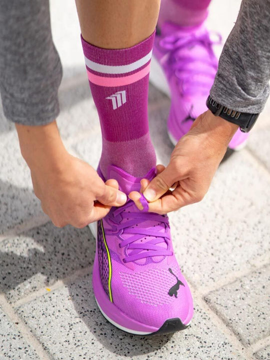 Sporcks Running Κάλτσες Μωβ 1 Ζεύγος
