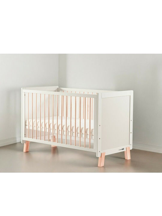 FreeOn Pătuț Bebeluși 81903 Alb pentru Saltea 60x120cm