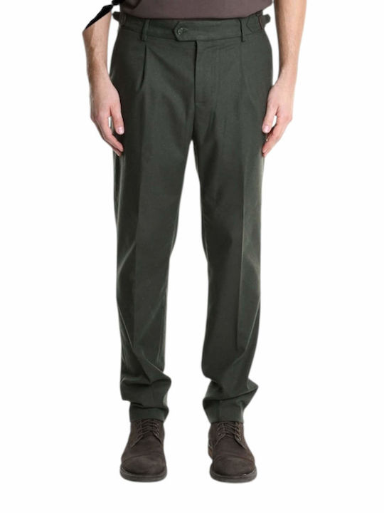 Pantaloni Elastic cu Croială Normală Khaki