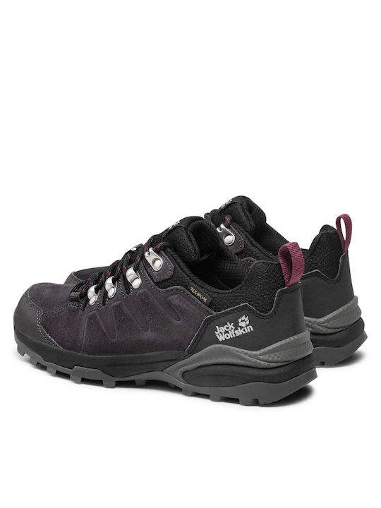 Jack Wolfskin Refugio Texapore Γυναικεία Ορειβατικά Παπούτσια Γκρι