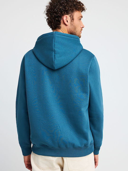 Sweatshirt mit Kapuze Indian Teal