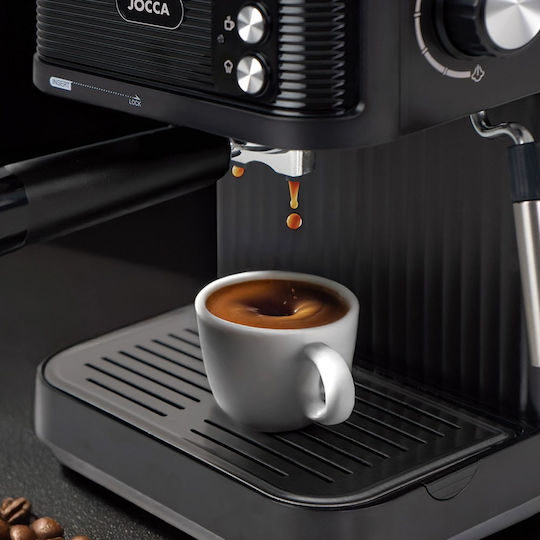 Automatic Espresso Machine 850W Pressure 20bar Black J-2713