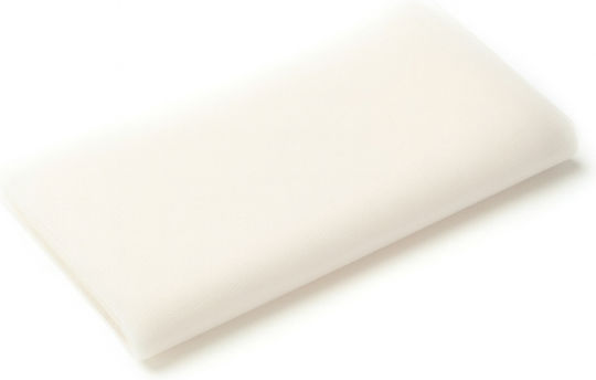 Τούλι Γαλλικό Τετράγωνο 30x30εκ Εκρού Ιβουάρ 100τμχ