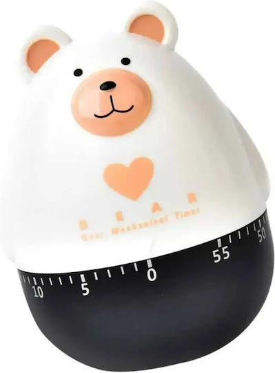 Countdown Analog Kitchen Timer Bear