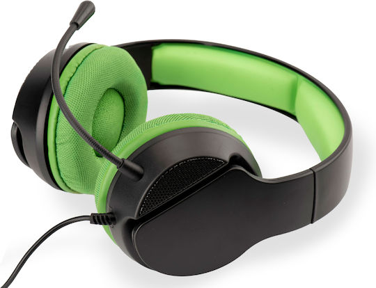 Freaks and Geeks SPX-300 On Ear Gaming Headset με σύνδεση 3.5mm Πράσινο