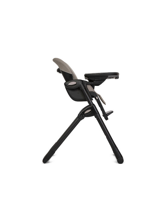 Joie Mimzy Recline Αναδιπλούμενο Καρεκλάκι Φαγητού 2 in 1 με Ρυθμιζόμενο Ύψος Hazelnut