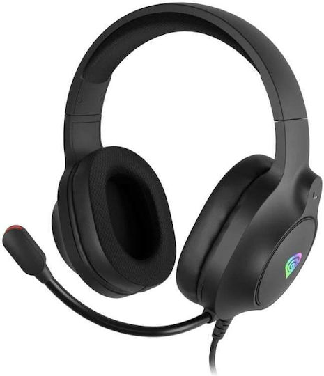 Genesis Neon 213 Over Ear Gaming Headset με σύνδεση 3.5mm for PC