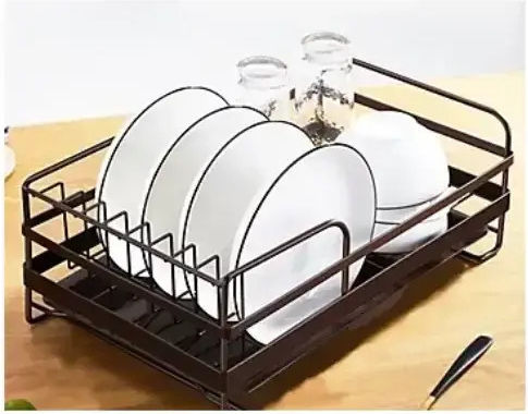 Metallic Brown Sink Strainer 24.5x15x39.5cm