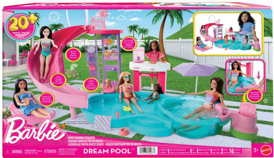 Barbie Онеиремена Писина Кукла за 3+ Години 32см