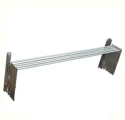 Haiwang Folding Wall Clothes Drying Rack Made of Aluminum with 4m Hanging Length