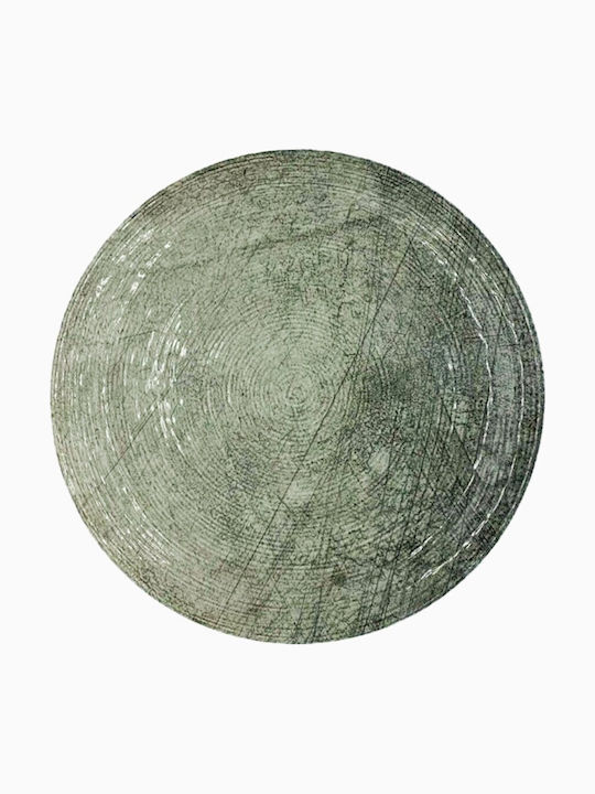 Marva Grey Πιάτο Ρηχό Κεραμικό Γκρι με Διάμετρο 25cm