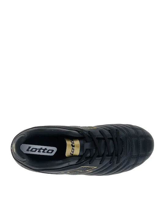 Stadio 705 Fg Jr Kids Molded Soccer Shoes Black