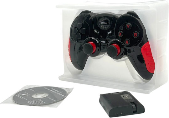 ZS8463 Wireless Gamepad for Android PC PS3 Red