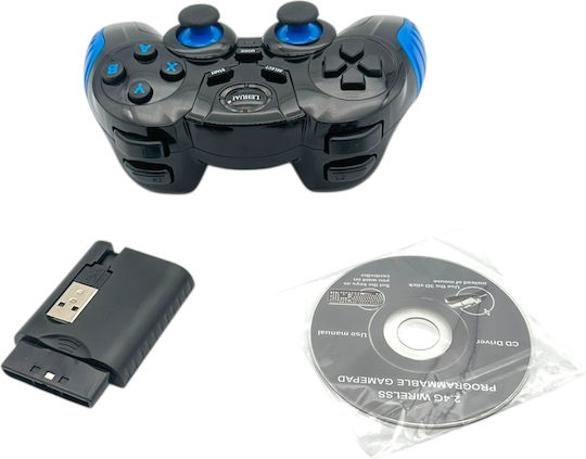 ZS8463 Wireless Gamepad for Android PC PS3 Blue