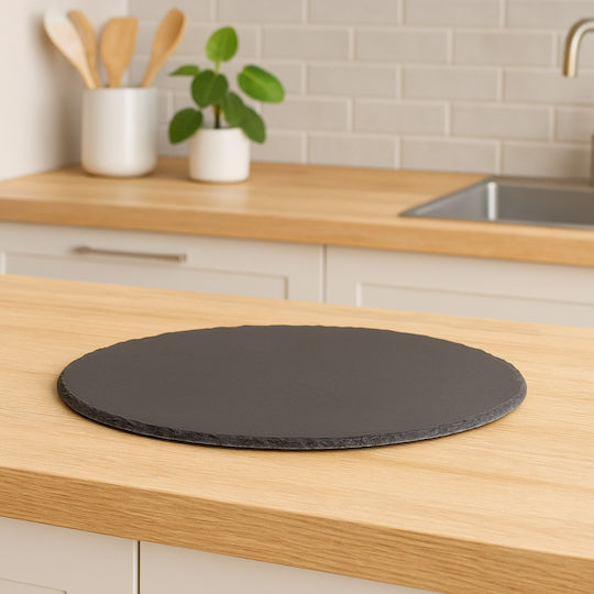 Secret de Gourmet Slate Πλατώ Σερβιρίσματος από Πέτρα 32x32εκ.