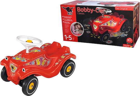 Big Bobby-Car Mașină Ride On Roșie