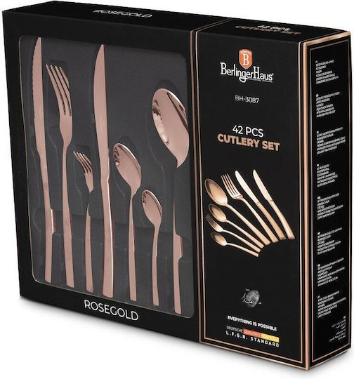 Berlinger Haus Shiny Pack Ножове И Вилици 42 Бройки