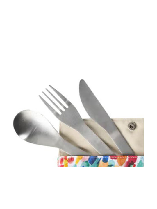 Qwetch Qwetch Besteckset Edelstahl 18/10 Silber 3 Stück