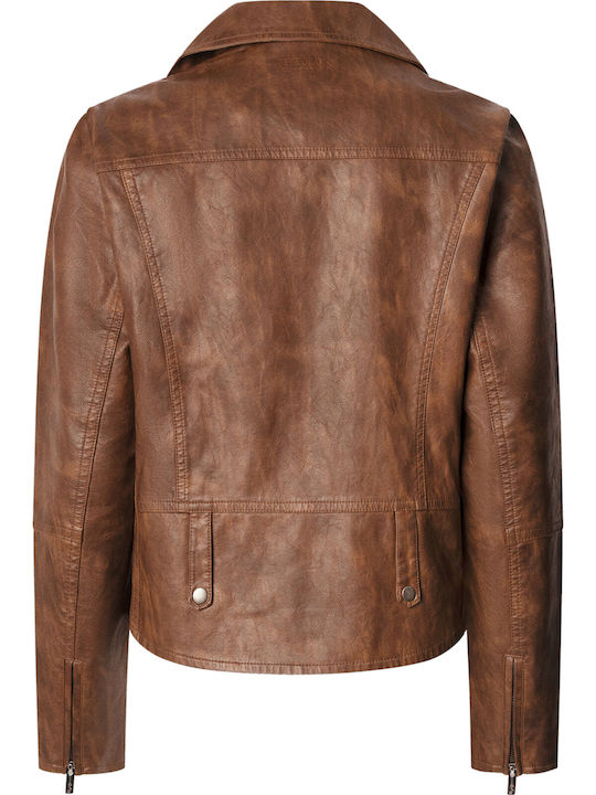 Women's Lifestyle Jacket for Winter Brown