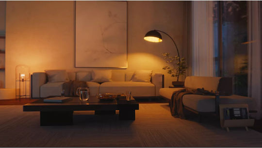 Philips Smart Bulbs LED 8.1W for Socket E27 and Shape A60 Warm White 1100lm Dimmable 2pcs