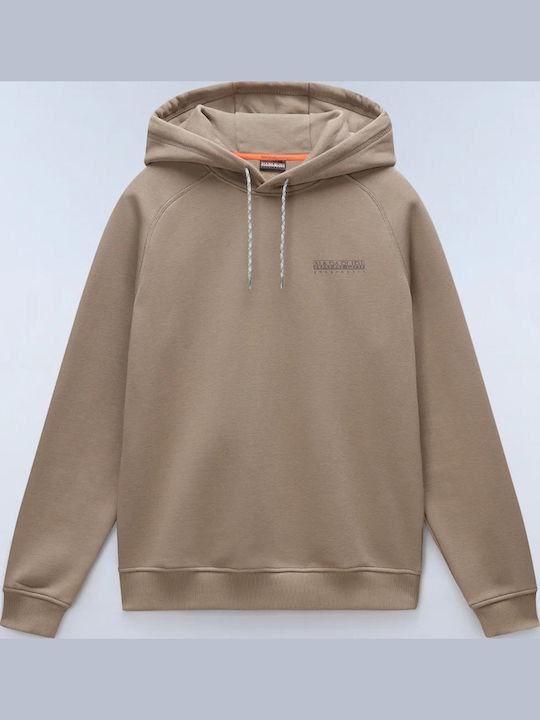 Hooded Sweatshirt Brown