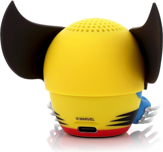Bitty Boomers Bluetooth Speaker 3W with Battery Life up to 4 hours Marvel: Wolverine
