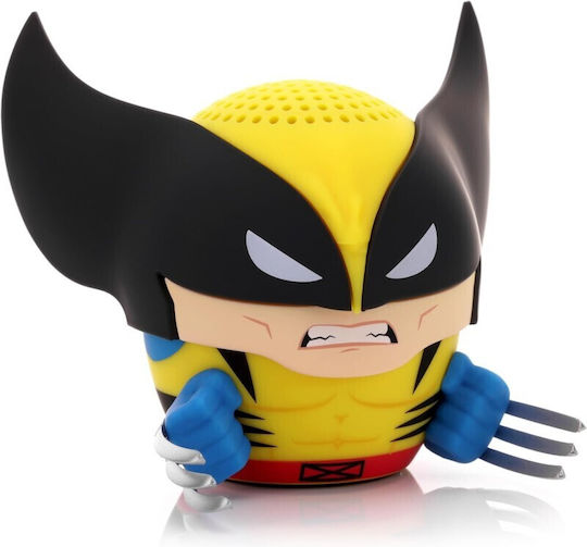 Bitty Boomers Bluetooth Speaker 3W with Battery Life up to 4 hours Marvel: Wolverine