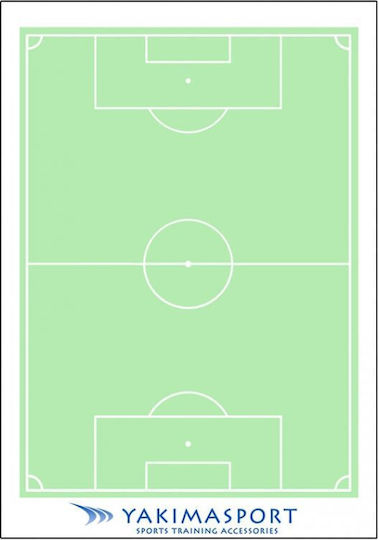 Yakimasport Flipchart Tactical Block 70x100cm Football Tactics Board