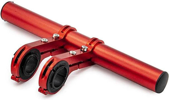 Accessories for Electric Scooter Handlebar Extension 200mm Red in Red Colour