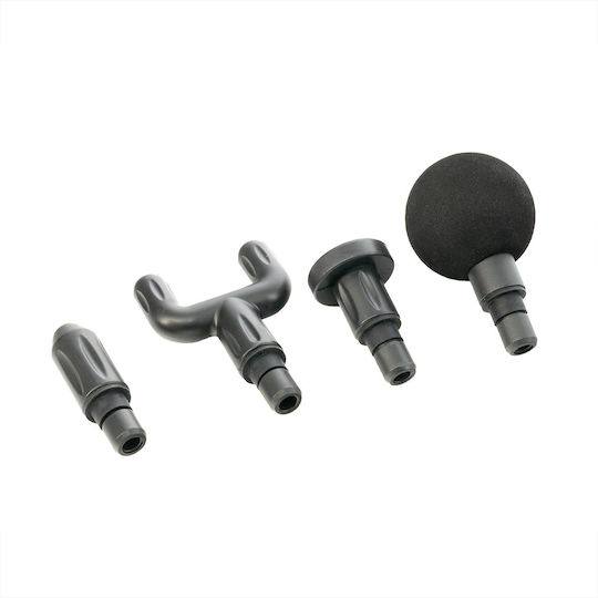 Andowl Gun Massage for the Head, the Back, the Legs & the Body with Vibration Black