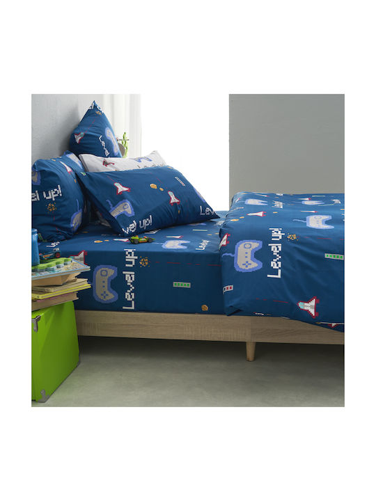 Charalambidis Textiles Kinderdecke Einzel Blue 160x230cm
