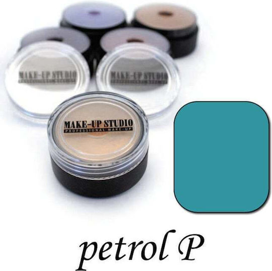Make-up Studio Shiny Effects Lidschatten in Pulverform in Petrol Blau Farbe 4gr
