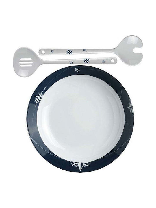 Marine Business White Porcelain Dinnerware Set 20pcs