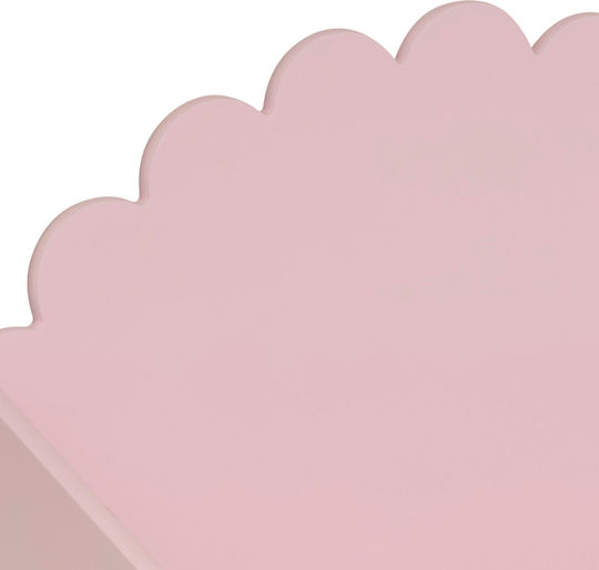 Kinder Aufbewahrungsbox aus Holz Rosa 61x28.5x44.2cm 1Stück