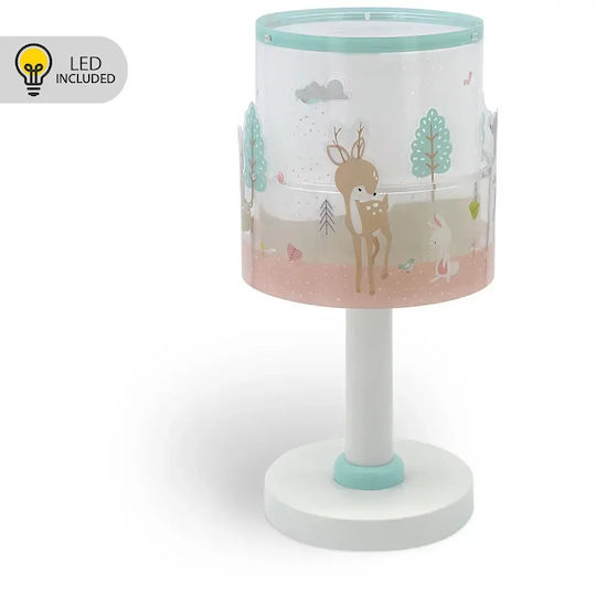 Ango LED Kinder Tischlampe Büro Transparent 13,5x13,5cm