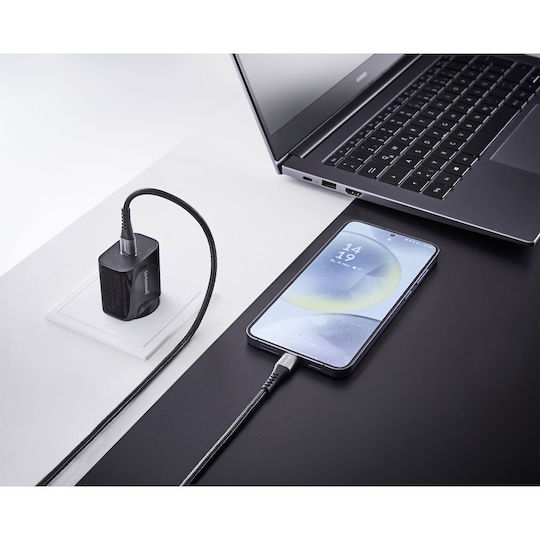 Intenso Φορτιστής Χωρίς Καλώδιο με Θύρα USB-C 20W Μαύρος (W20C)