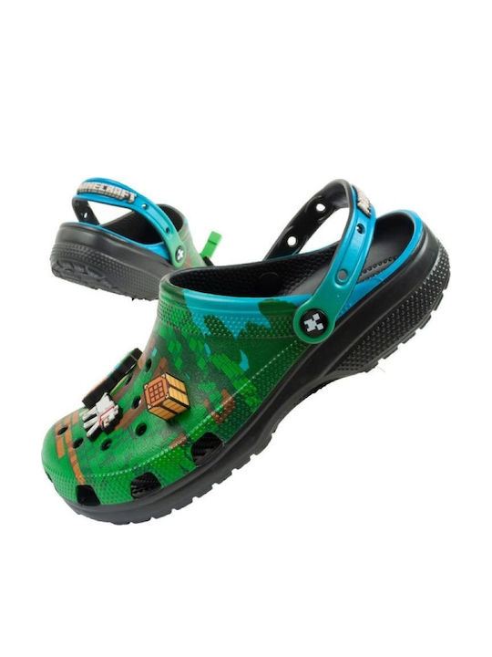 Crocs Minecraft Classic Clog Holzschuhe Grüne