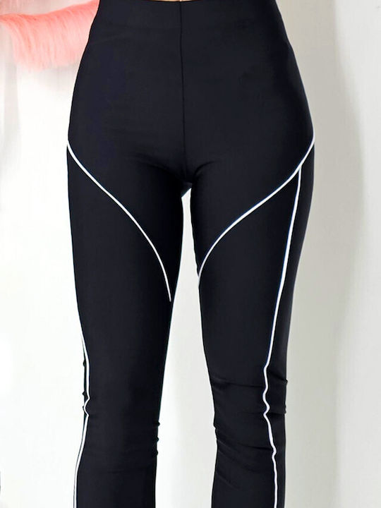 Schulung Frauen Lang Leggings Black