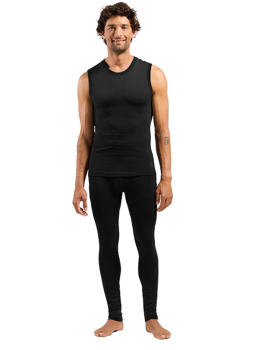 Odlo Performance Light Eco Ανδρικό Ισοθερμικό Παντελόνι Μαύρο